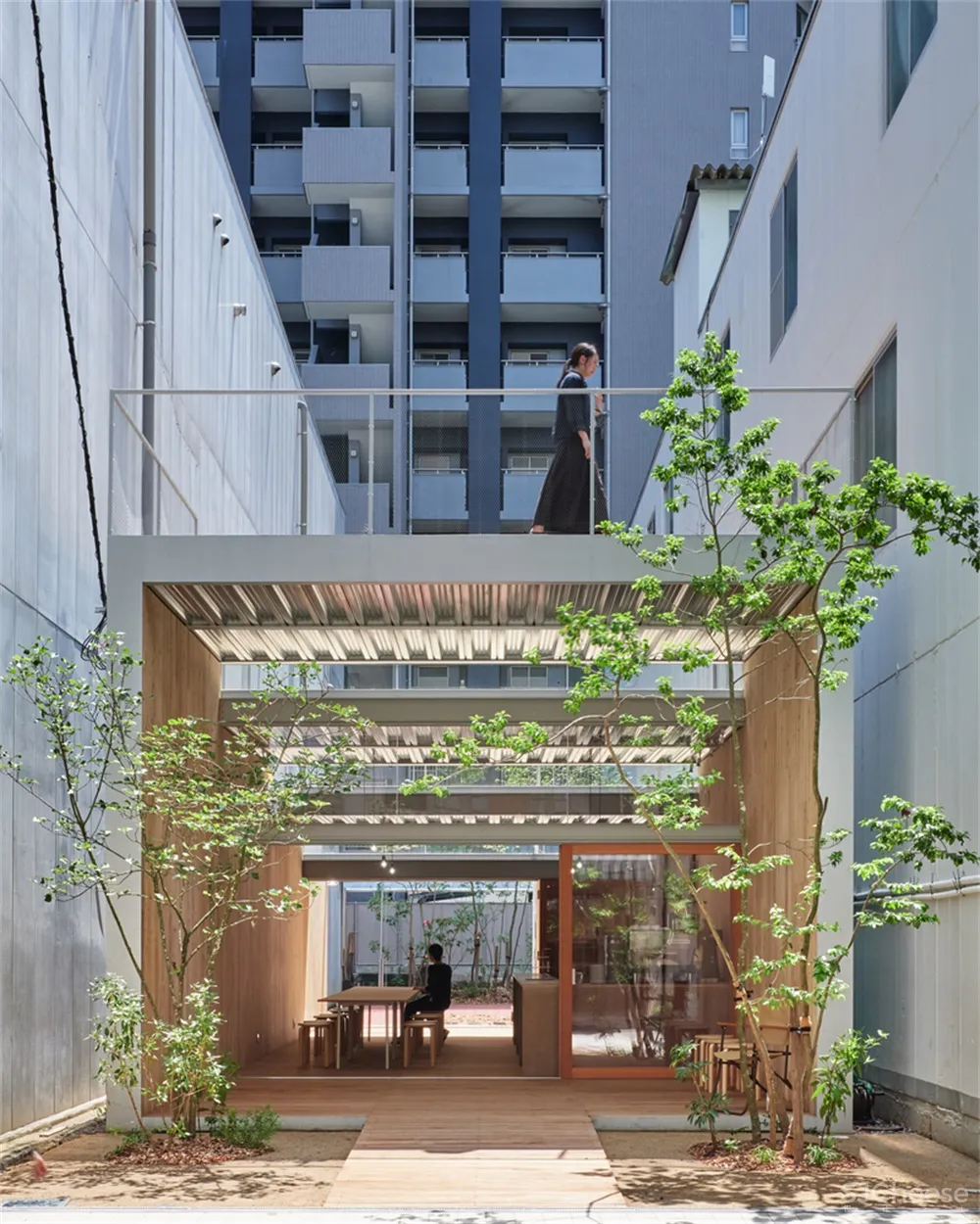 Yabashi architects | 城市公共空间的私密空间