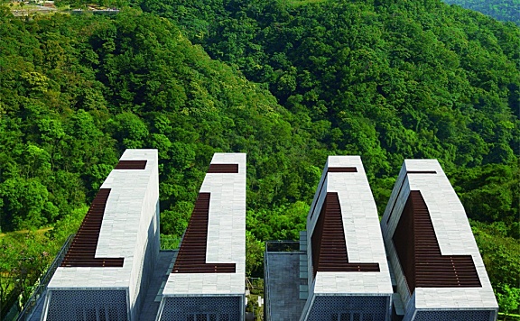 ROEWU | 断崖边的住宅Breathing Houses