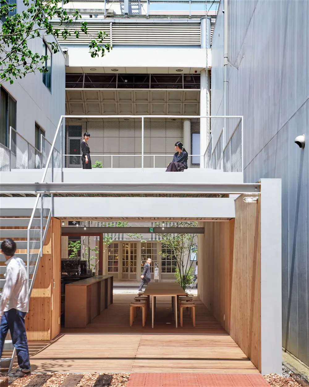 Yabashi architects | 城市公共空间的私密空间