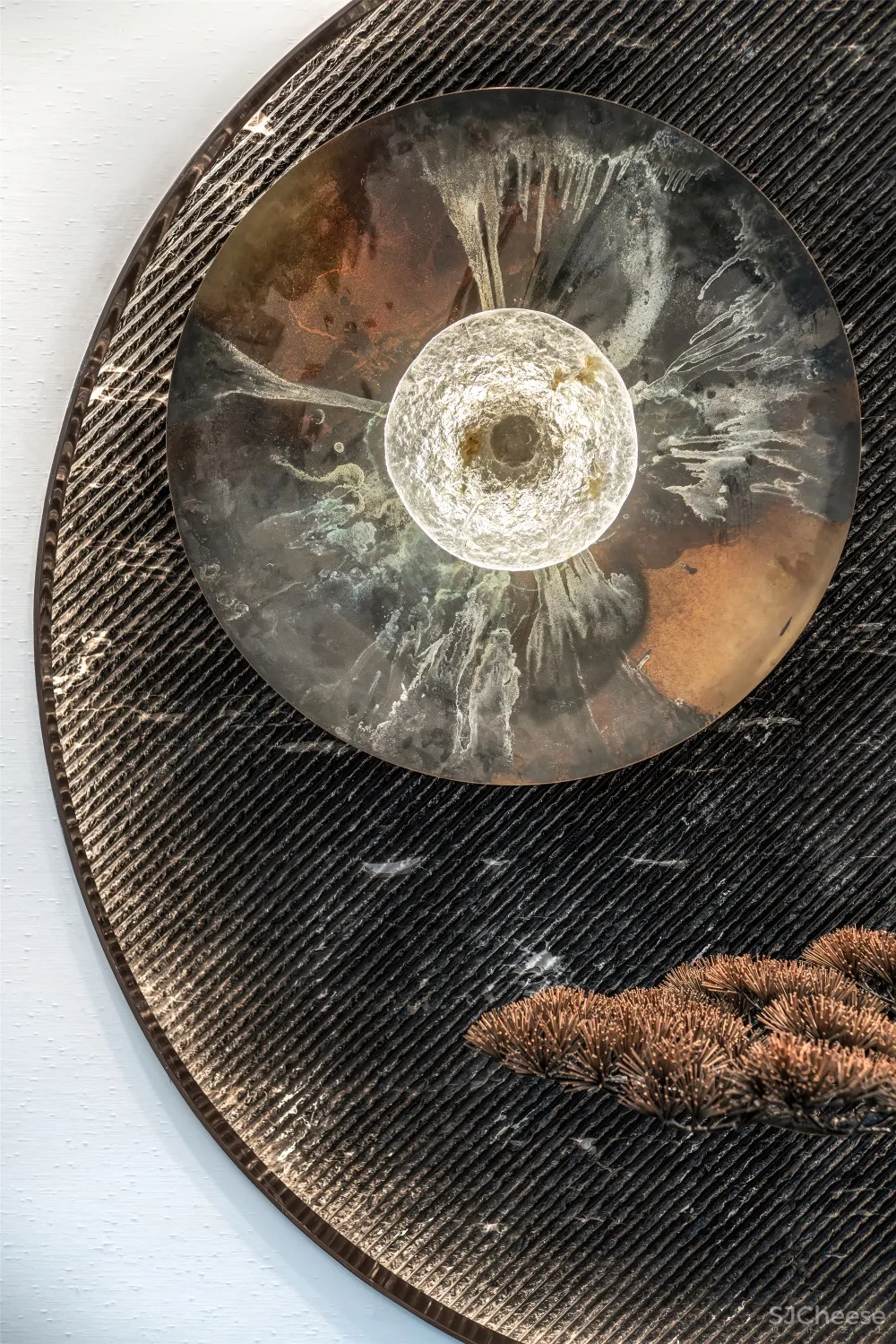 一然设计 | 一抹胭脂红,惊艳时光的唯美空间