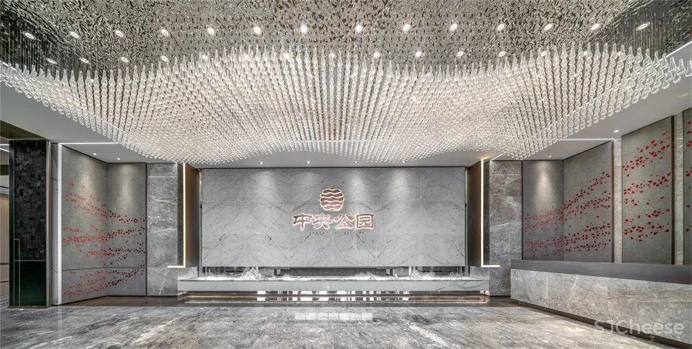 一然设计 | 一抹胭脂红,惊艳时光的唯美空间