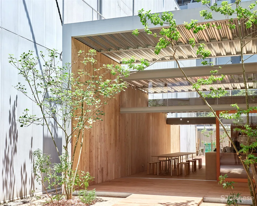 Yabashi architects | 城市公共空间的私密空间