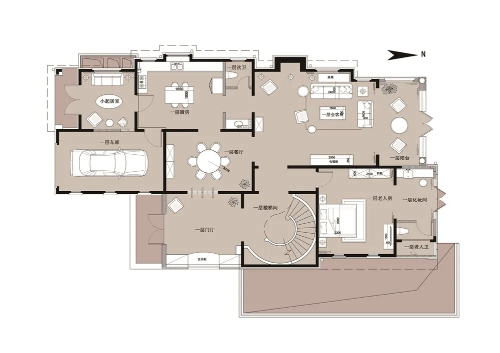 H&W设计事务所︱北京御汤山别墅