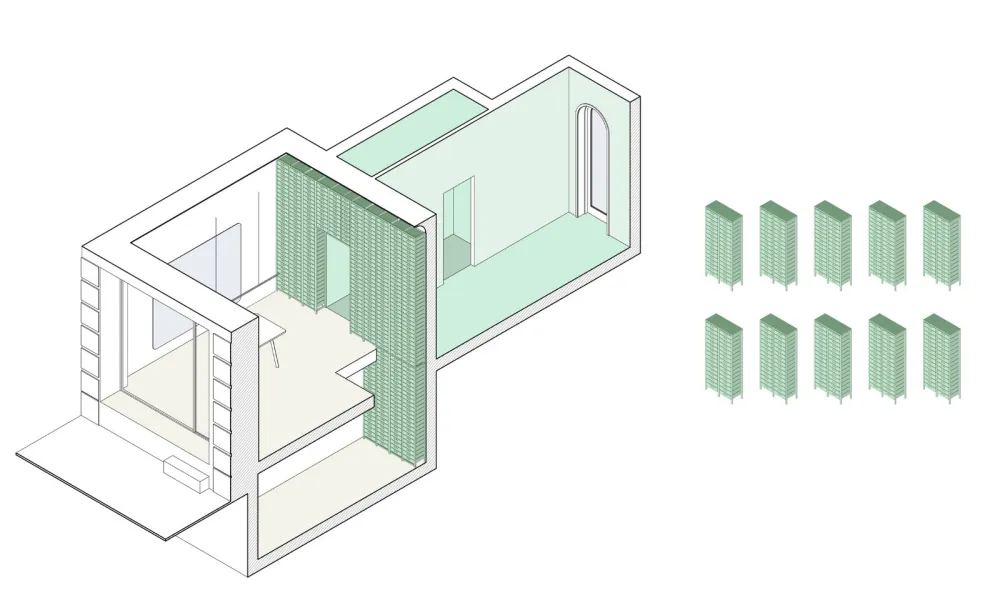 Oskar Kohnen Studio | 柏林一家薄荷绿眼镜店