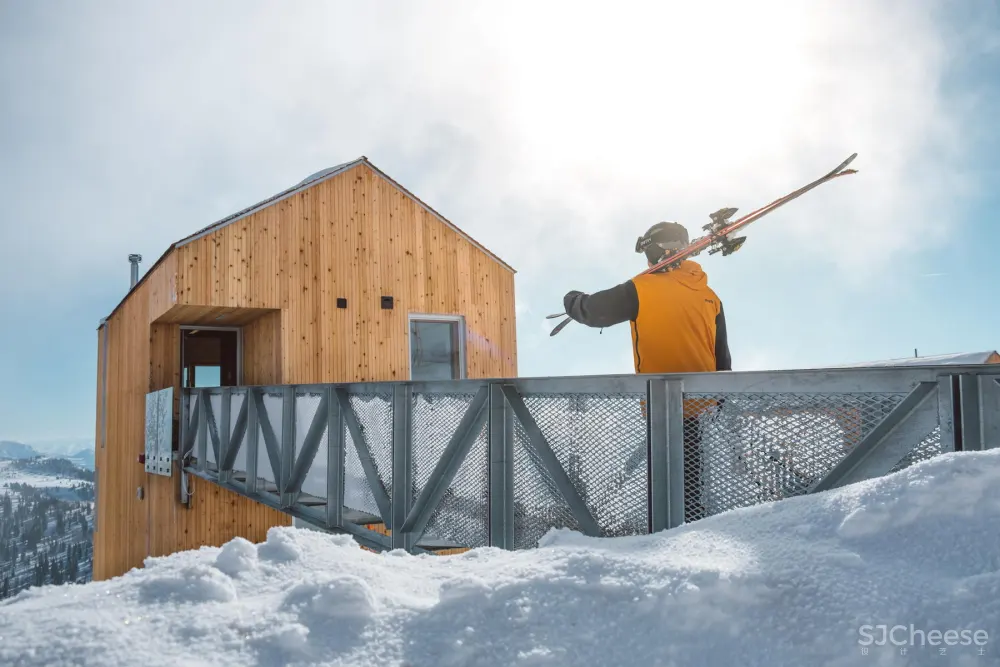 Brian MacKay-Lyons | 美国雪山上的小屋