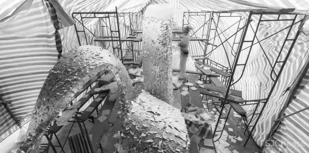 AART一间宅 | 深圳湾一号T7写字楼入口艺术品