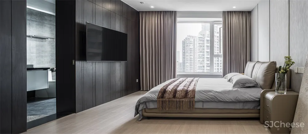 五德设计 | 成都麓山国际280平米大平层设计