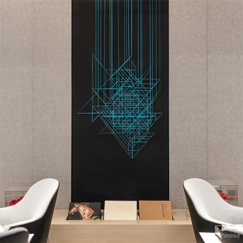 一然设计 | 一抹胭脂红,惊艳时光的唯美空间