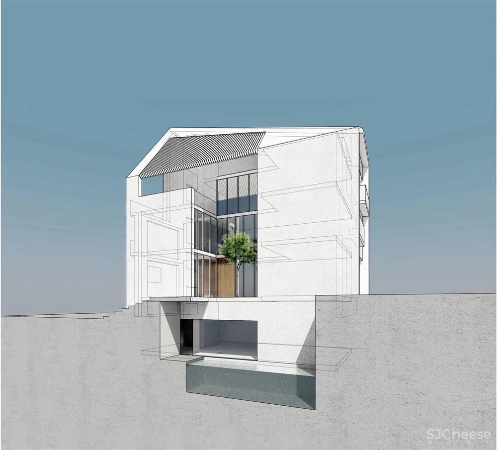 ROEWU | 断崖边的住宅Breathing Houses