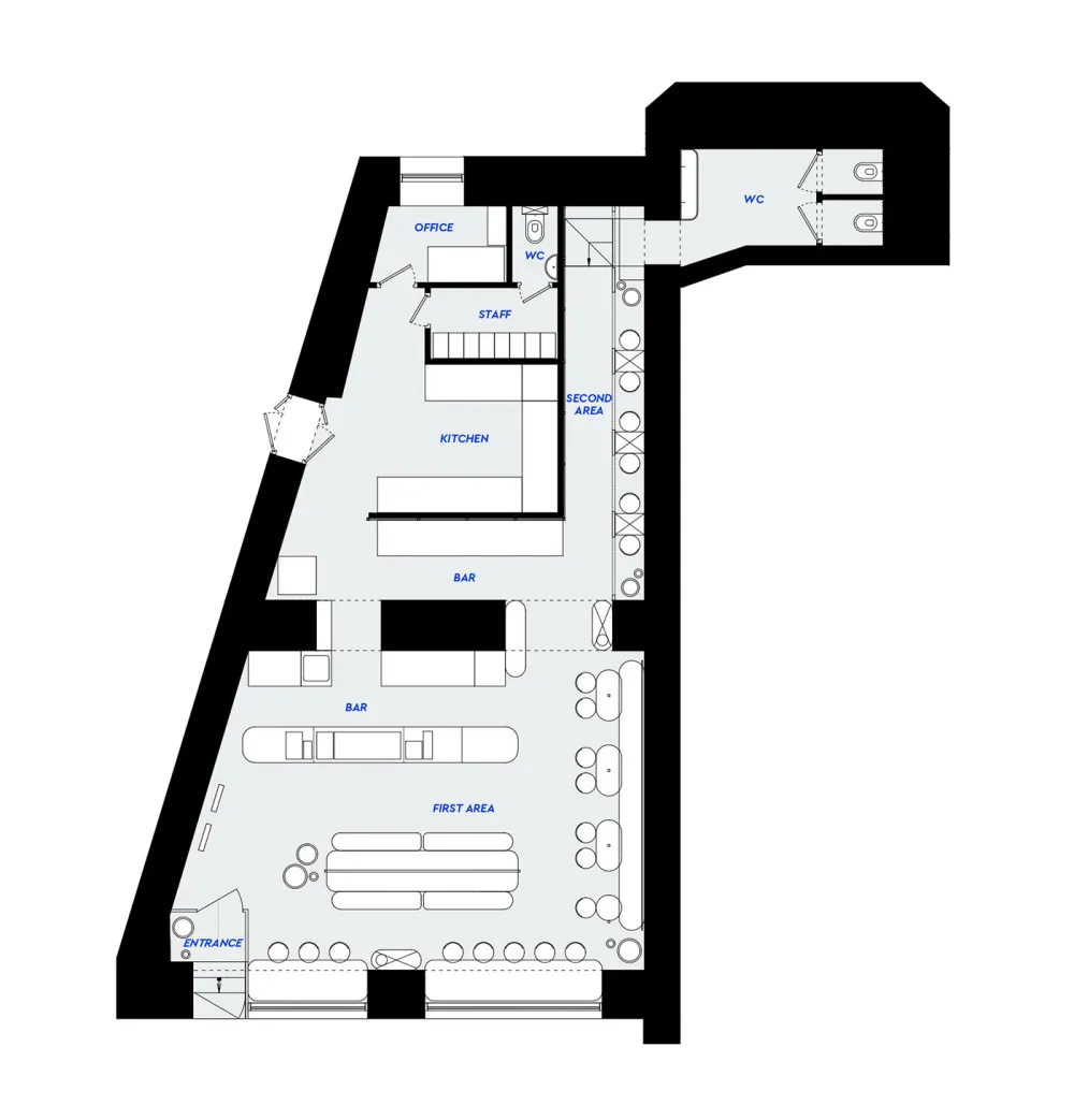 DA. Bureau | 俄罗斯POBO夏威夷美食餐厅