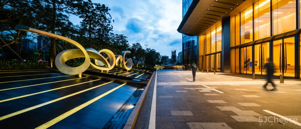 AART一间宅 | 深圳湾一号T7写字楼入口艺术品