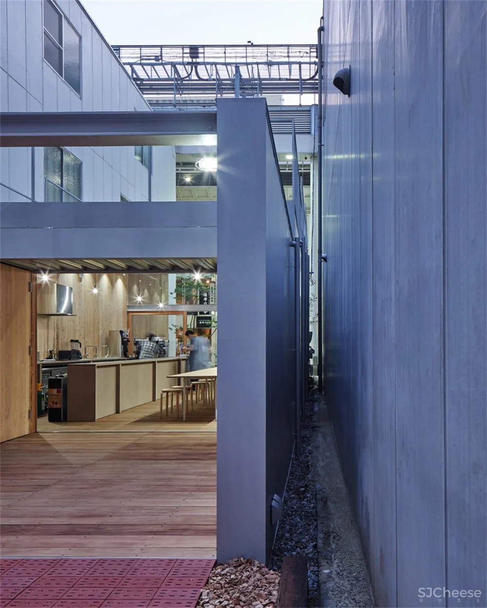 Yabashi architects | 城市公共空间的私密空间