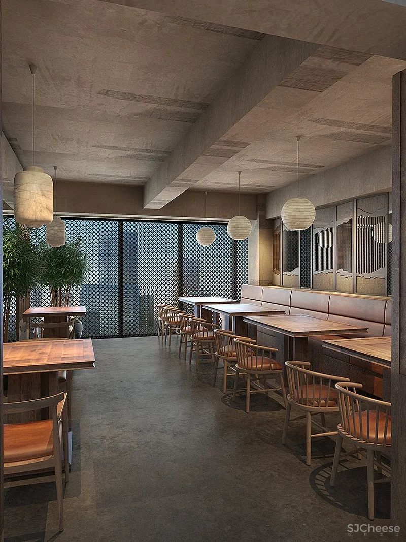 徽派设计接力中的“变”法-主题餐厅设计