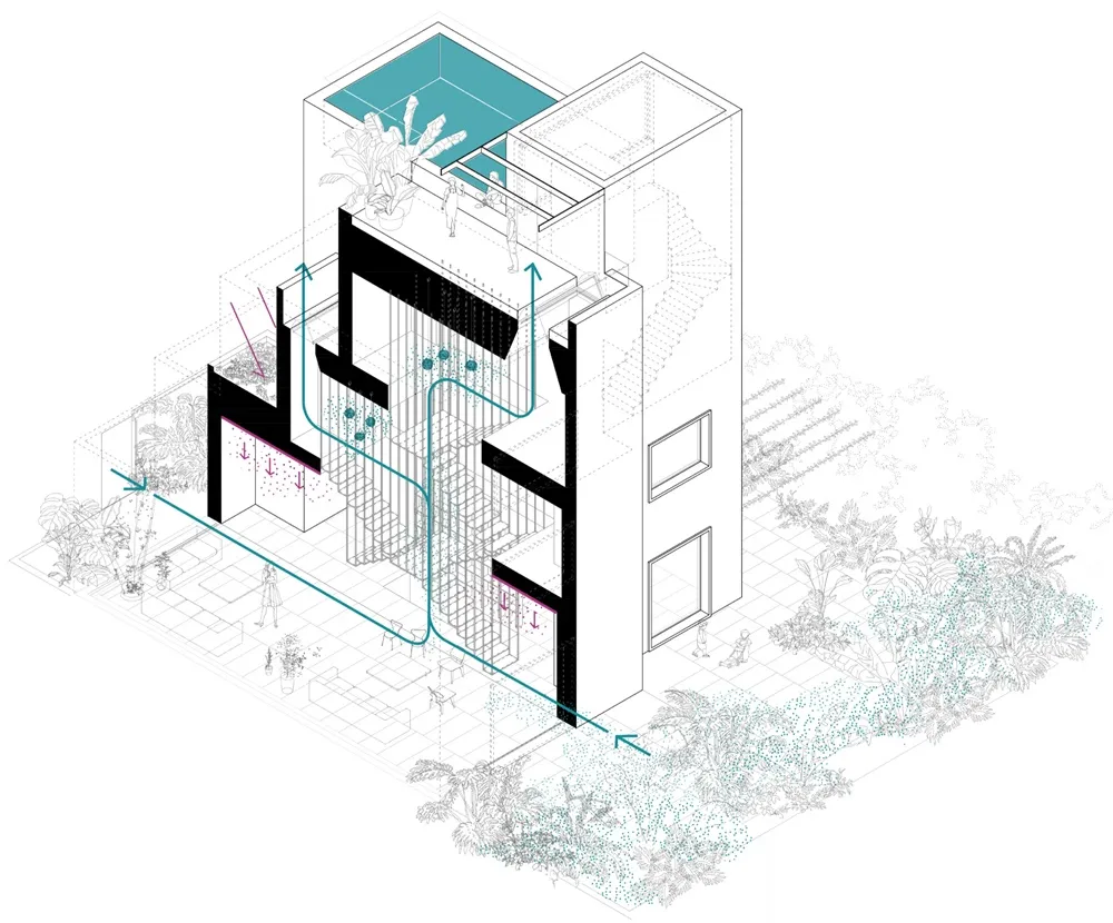 Beta Ø Architects | 西班牙马德里X House