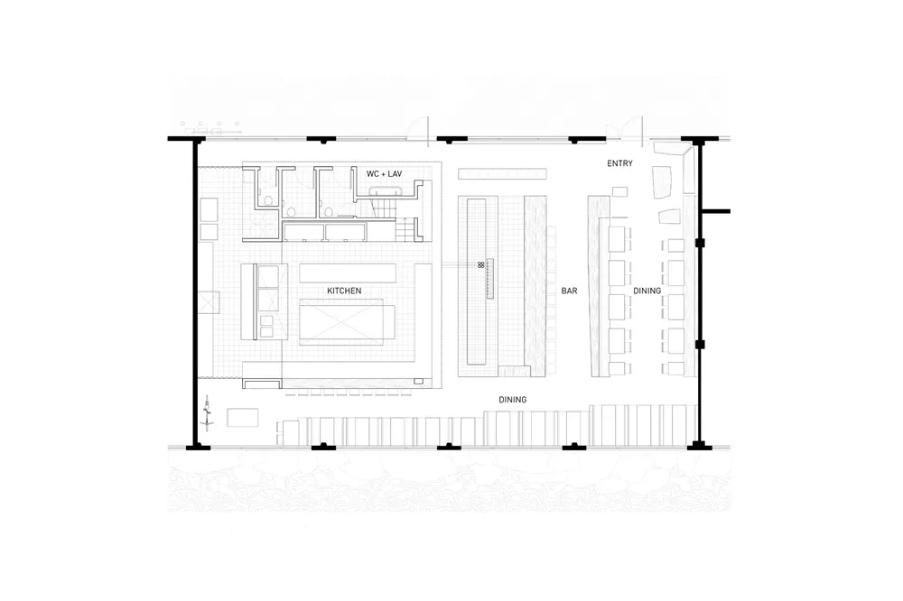Envelope A+D | 旧金山Radhaus酒吧餐厅