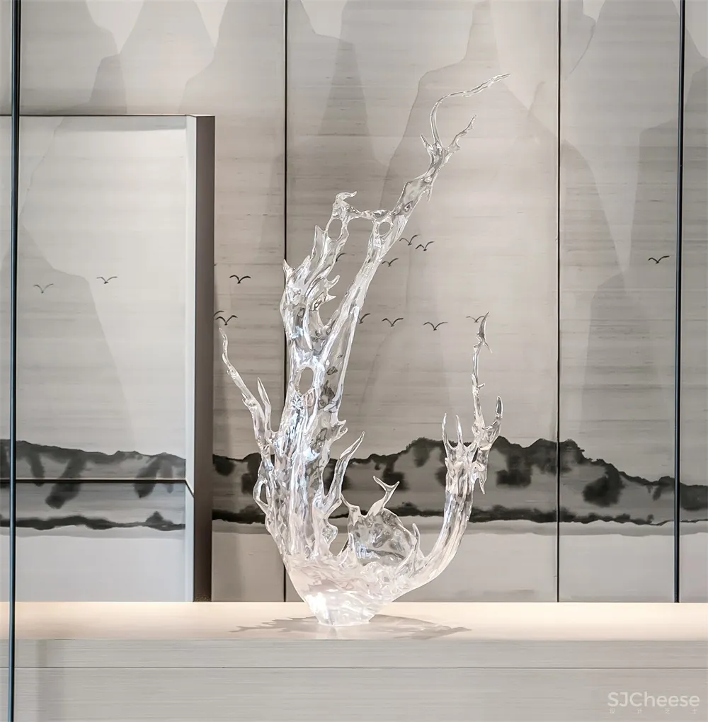 一然设计 | 一抹胭脂红,惊艳时光的唯美空间