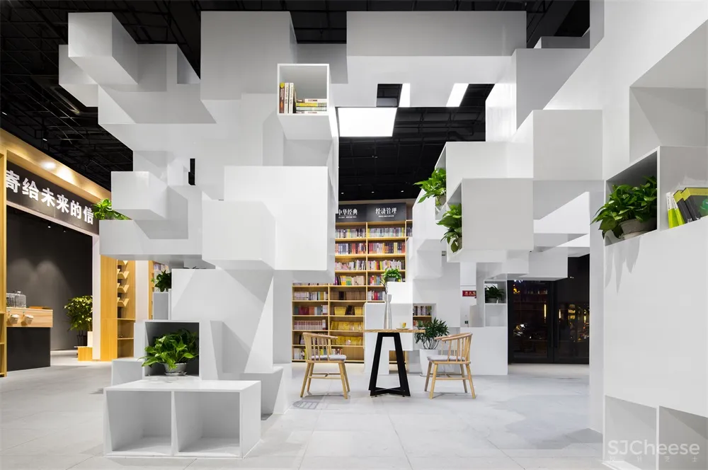 五德设计 | 成都天府新区凡舍文创书店设计