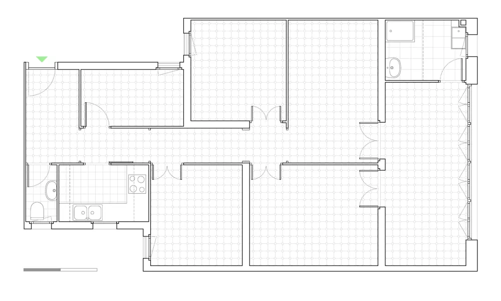 Nook Architects | 巴塞罗那67㎡三口之家