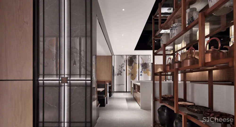 主题餐厅空间设计【艺鼎新作】福厨,品家常百味,享人间百福!