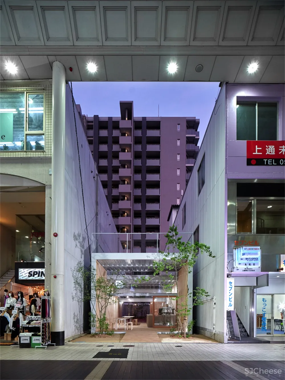 Yabashi architects | 城市公共空间的私密空间