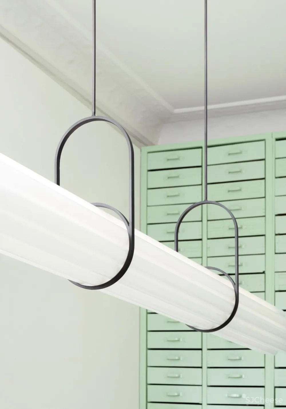 Oskar Kohnen Studio | 柏林一家薄荷绿眼镜店