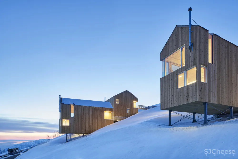 Brian MacKay-Lyons | 美国雪山上的小屋