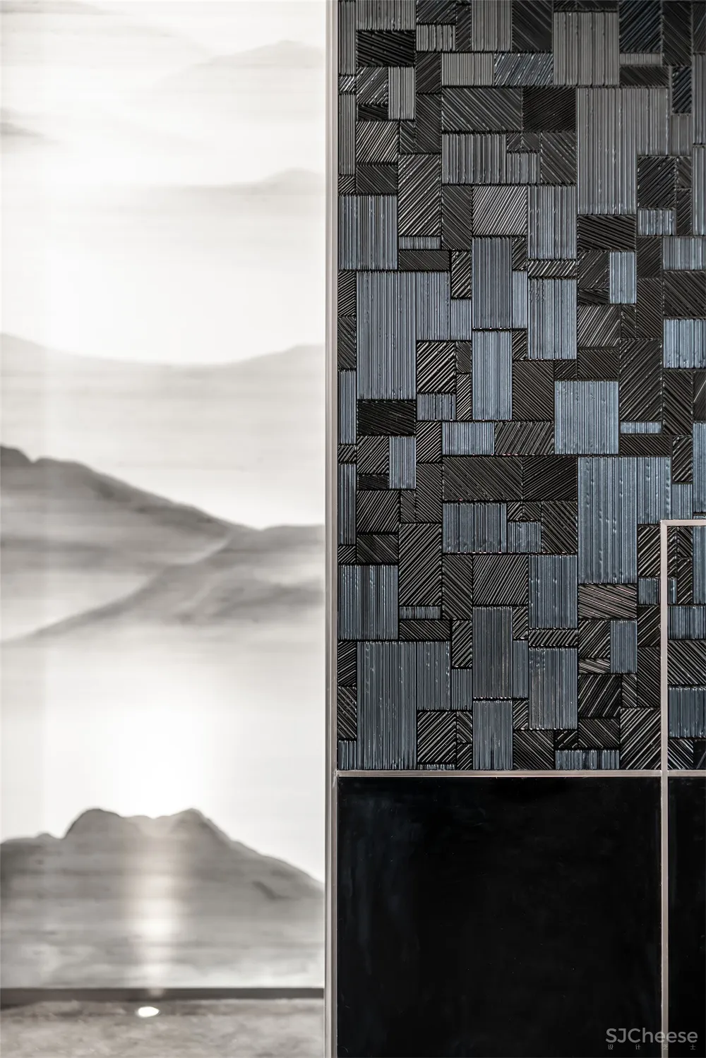 一然设计 | 一抹胭脂红,惊艳时光的唯美空间