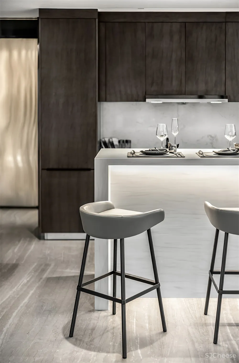 DHO国际设计丨京基御景峯总裁领馆样板房