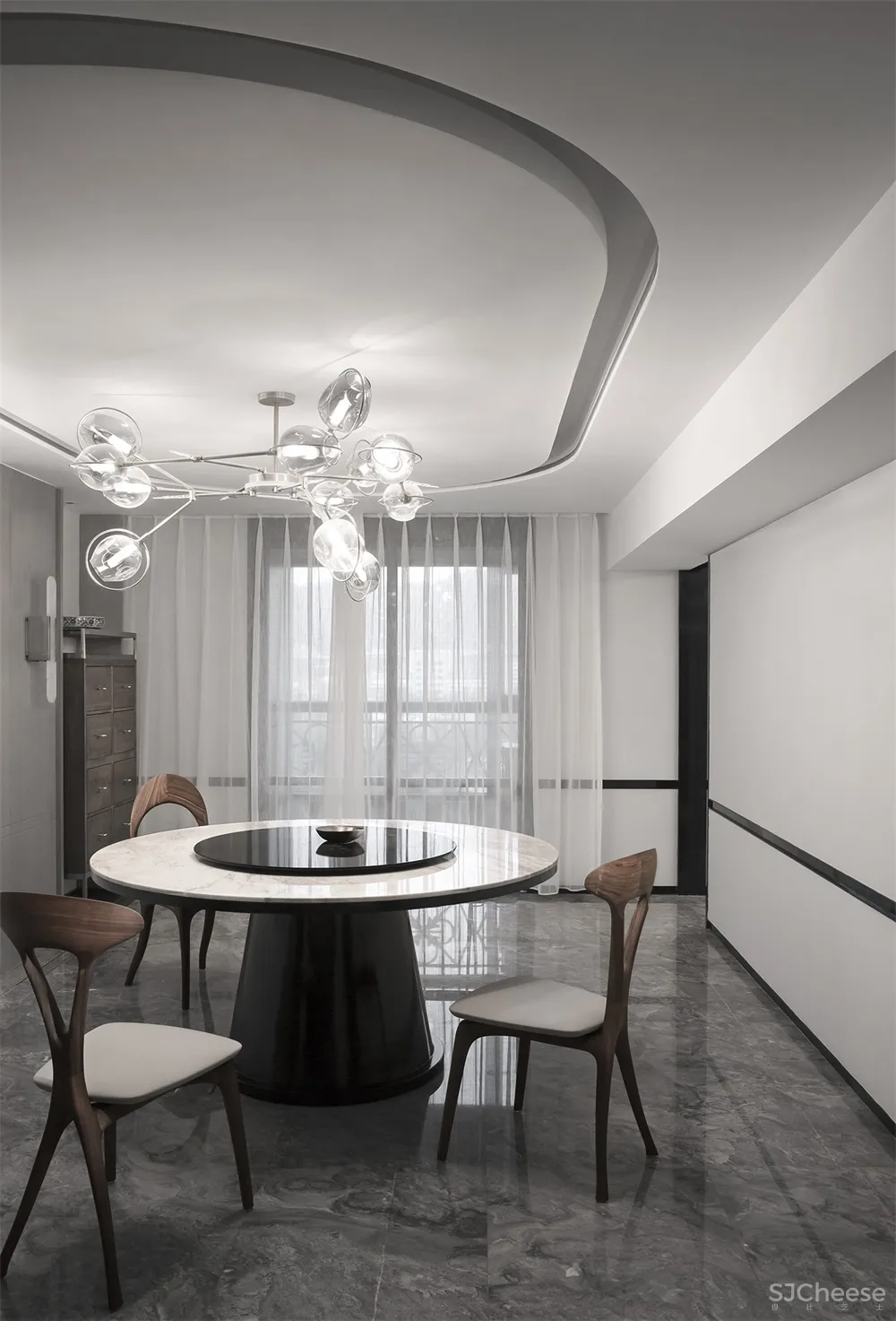 艾克建筑︱东方轻奢美学的城市住宅改造