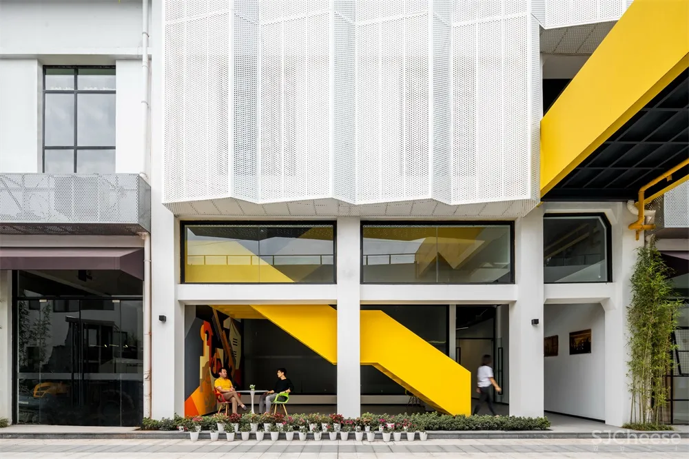 FTA建筑设计 | 上海灯芯绒厂改造-芯工创意园