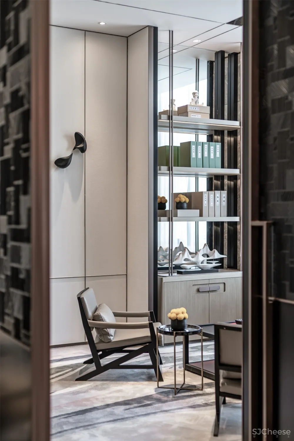 一然设计 | 一抹胭脂红,惊艳时光的唯美空间