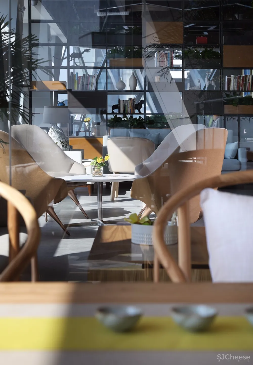 办公空间设计【艺鼎设计】一个简约、格调、通透的办公空间