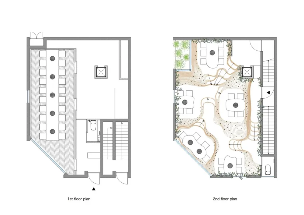 Ryoji Iedokoro建筑事务所,日本Nikunotoriko餐厅