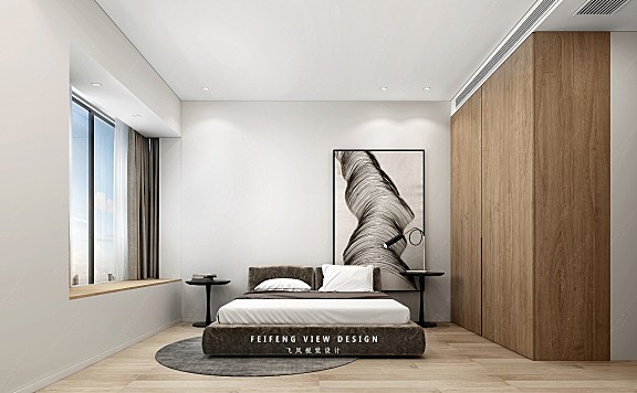 现代极简家居表现作品