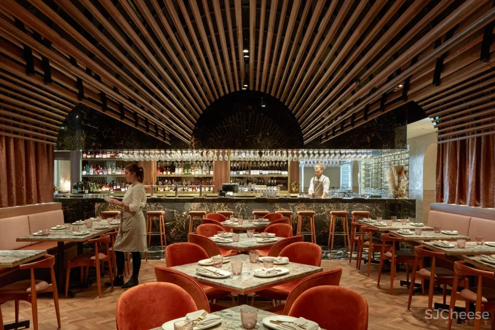 首发 | HOGG & LAMB设计,悉尼韦斯特菲尔德的巴比伦餐厅