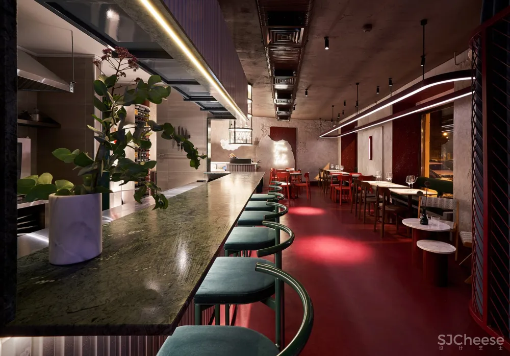 Commons餐厅,莫斯科 / Yuloo Studio