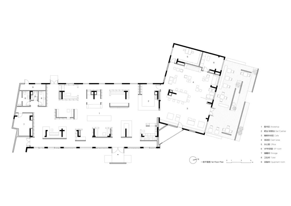 B.L.U.E. 建筑设计事务所 | 阿那亚单向空间书店