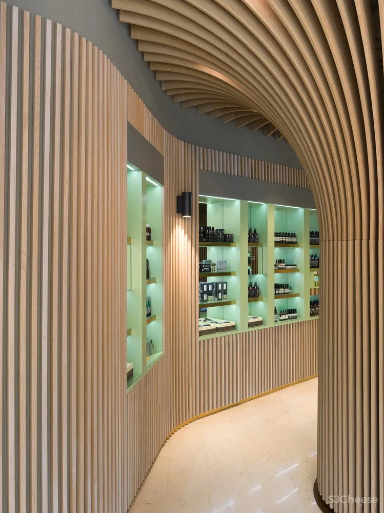 Telli Bio精品店,Arrow architects设计