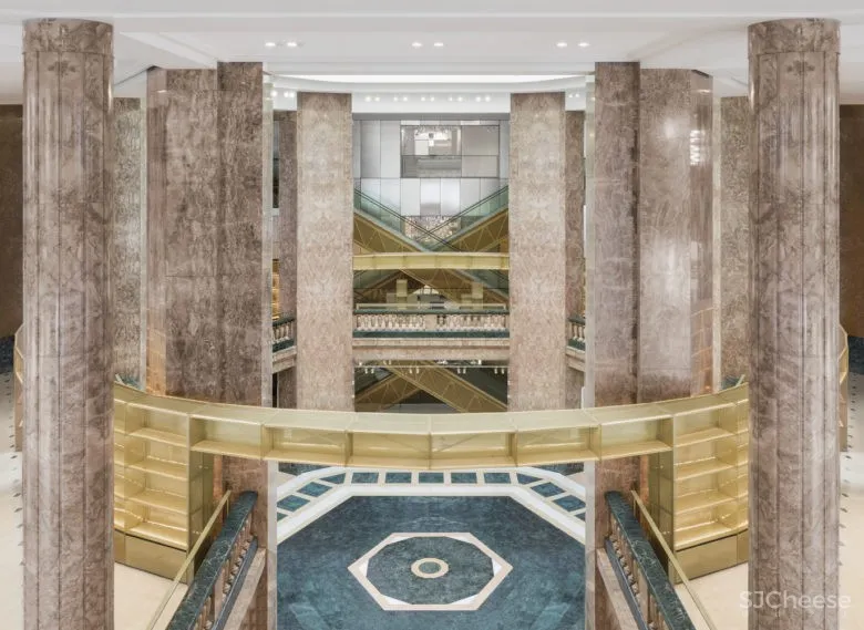 首发 | bjarke ingels group为香榭丽舍大街的老佛爷百货公司设计了新的旗舰店