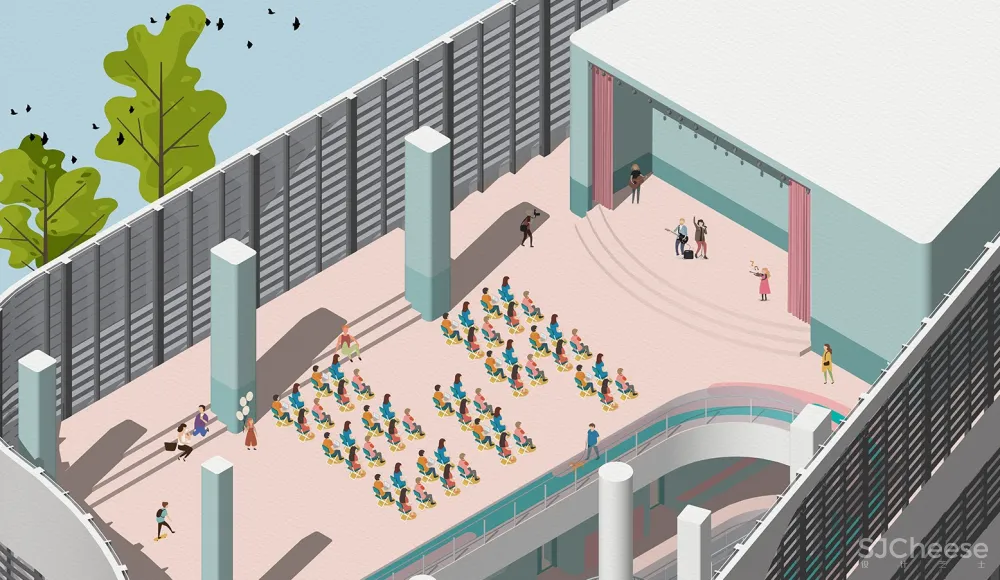 首发 | 立木将幼儿园搬入海边“邮轮”