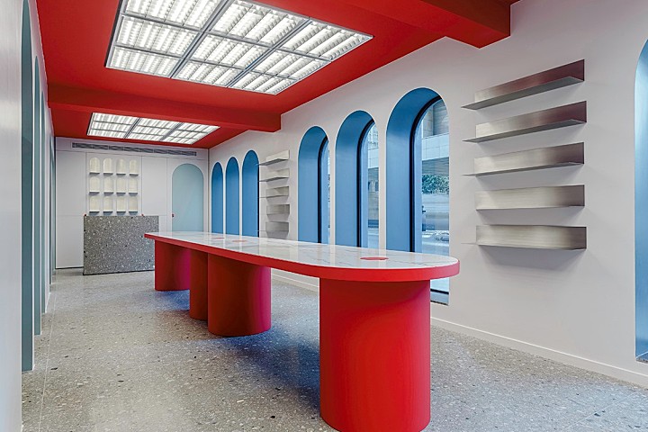 首发 | Rabih Geha Architects：灵活几何创意空间 Images d’Orient商店