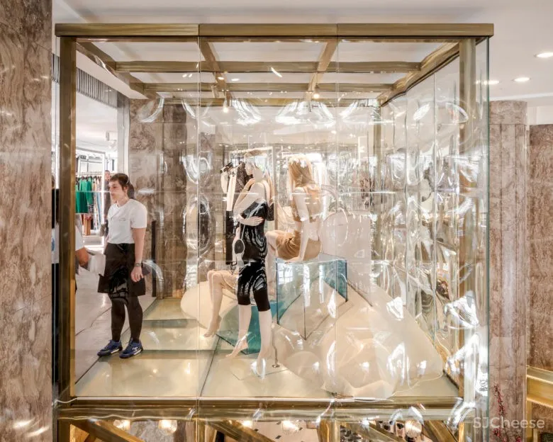 首发 | bjarke ingels group为香榭丽舍大街的老佛爷百货公司设计了新的旗舰店