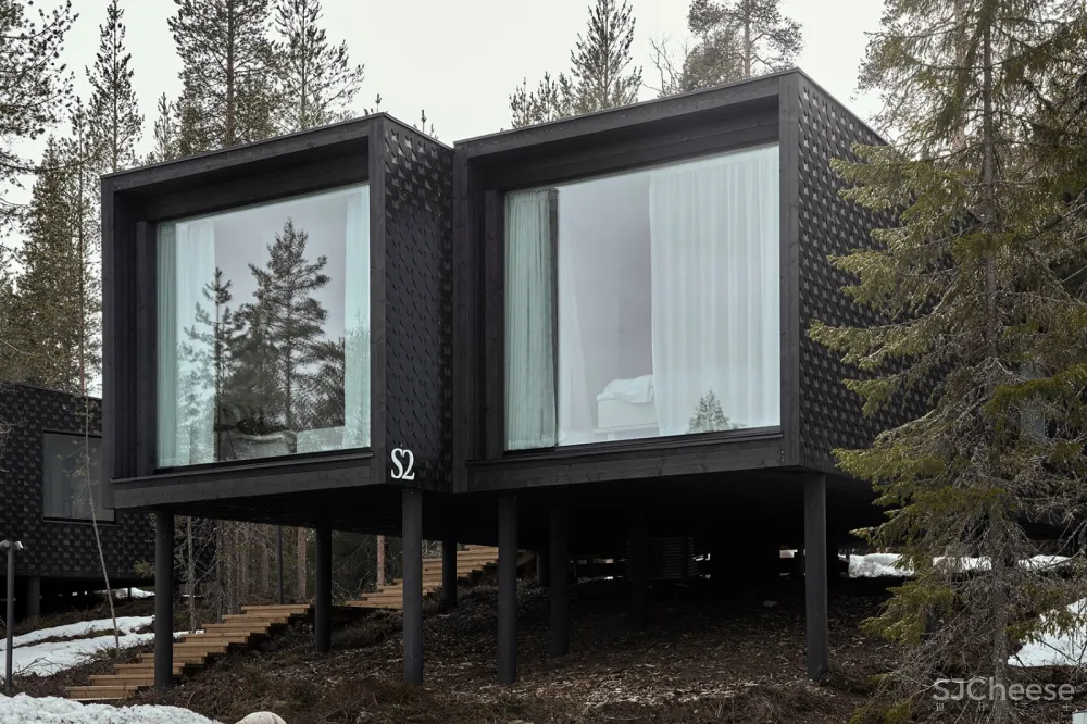 新作 | 北极树屋酒店扩建,芬兰 / Studio Puisto Architects