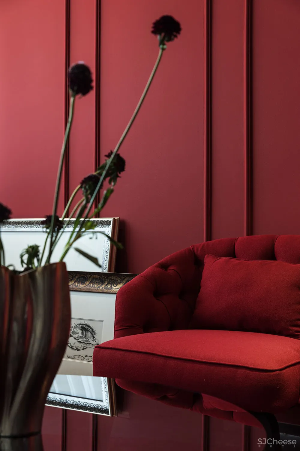 黎秋辰 | 楝今 / 静与扬的红烈交织