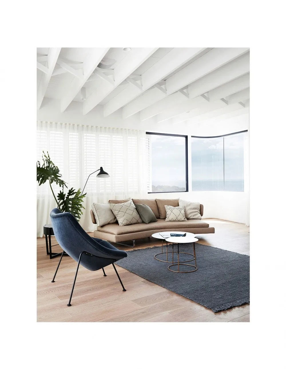 国外住宅 | Luigi Rosselli建筑事务所,海滨混凝土“t型”房屋