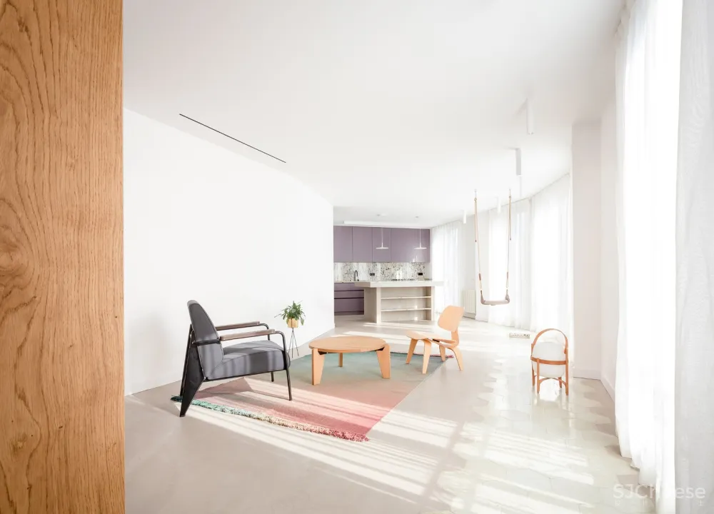 首发 | Raúl Sanchez建筑师剥离巴塞罗那公寓,展示建筑细节