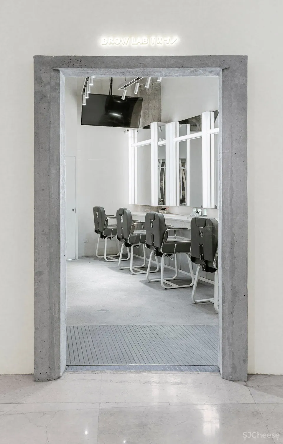 新作 | 阿穆隆设计工作室:北京世贸天阶 “BROW LAB”眉研所