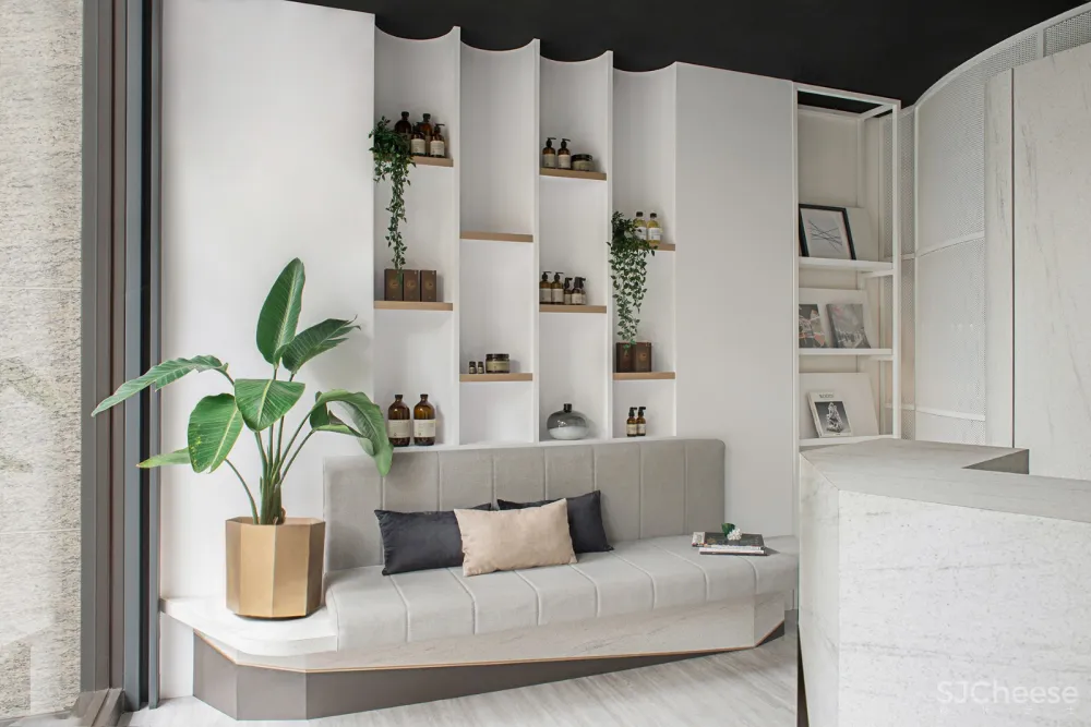 慕白 .理发屋商业室内空间/台湾漢玥室內設計