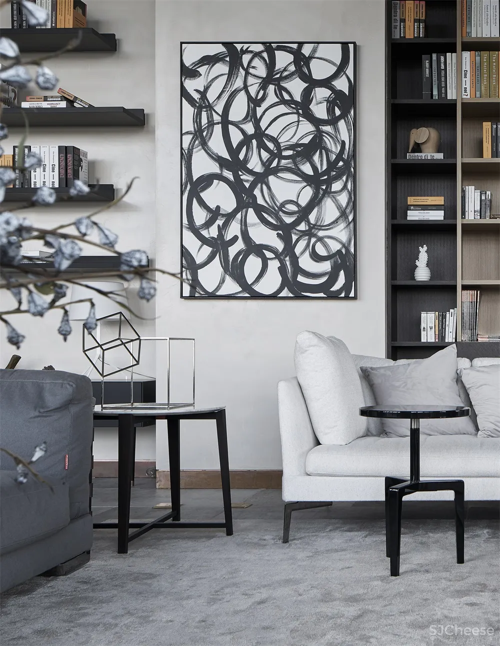 杨钧设计事务所 | 杭州象山国际高级黑艺术宅