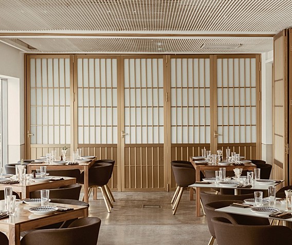 首发 | T.ZED Architects,科威特市餐厅展示了错综复杂的日本设计